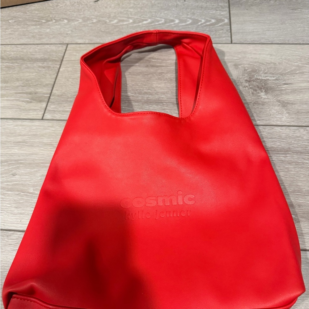 Kylie Cosmetics Vibrant Red Tote Bag
